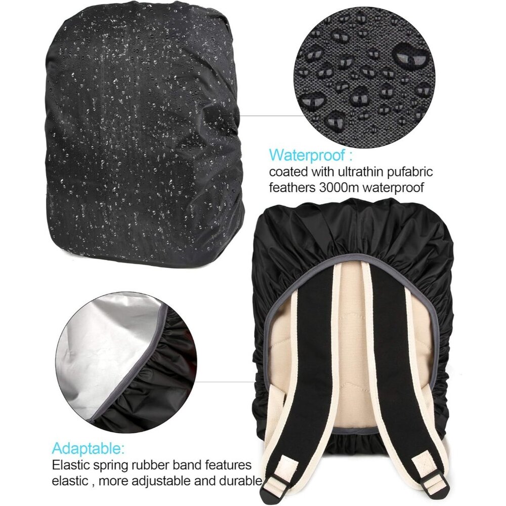 Versatile Canvas School Backpack With Multiple Po… - image 6